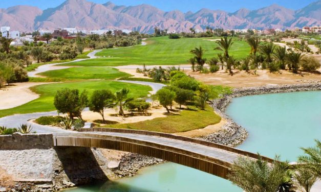 GOLFING IN THE LAND OF THE PHARAOHS